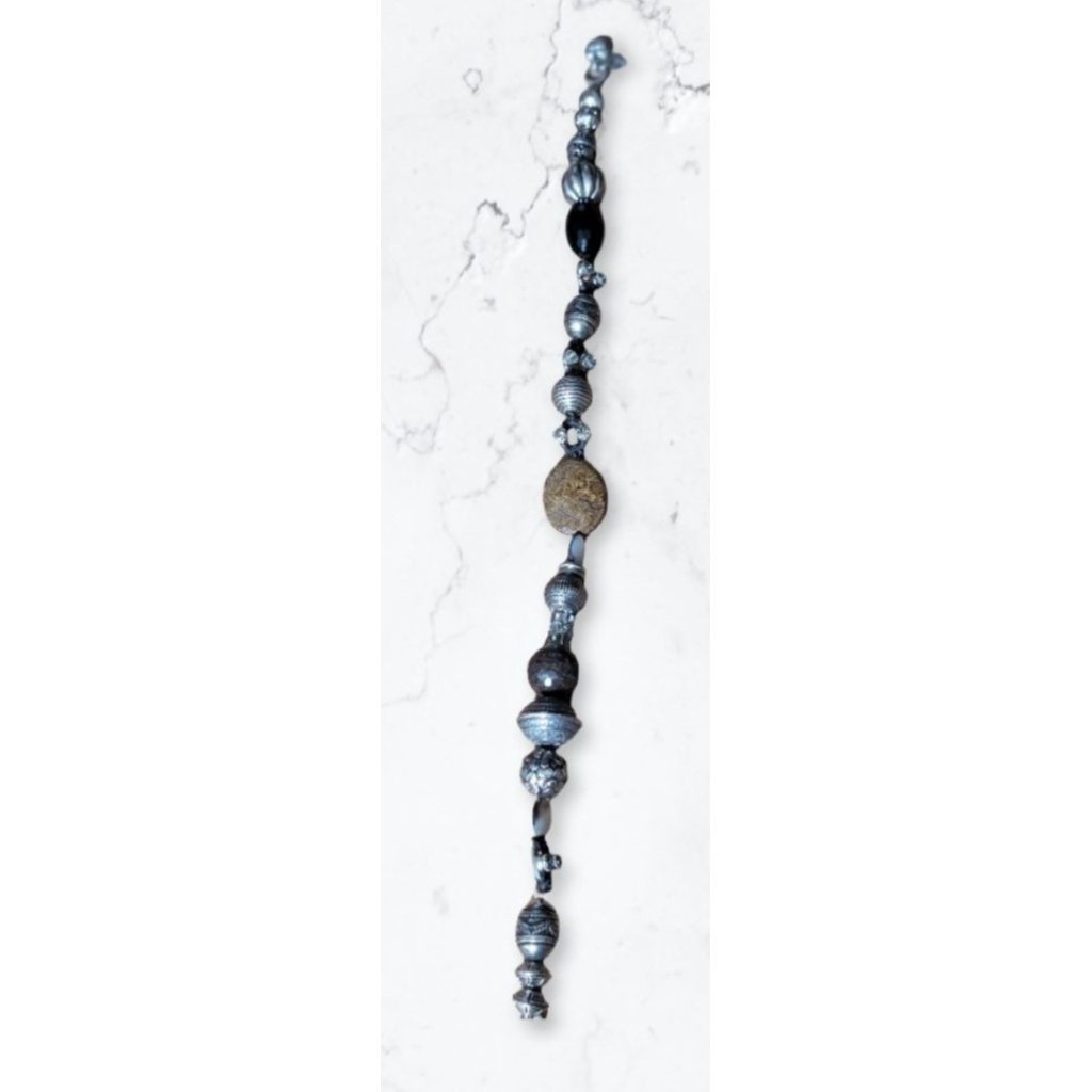 Otazu Vintage Stone, Silver, And Swarovski 